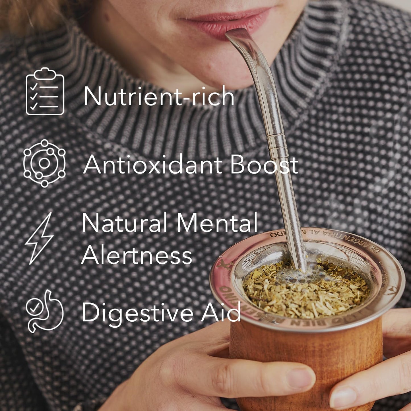 Pero Bien Argentino Yerba Mate Loose Leaf Authentic Yerba Mate With stick Argentine 220 Pound Pack of 2