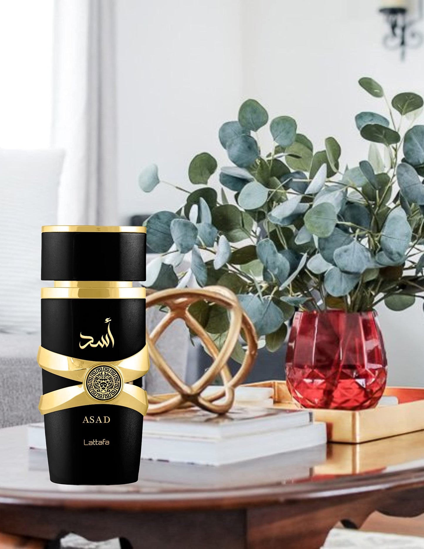 Lattafa Imported Long Lasting Luxury Perfume Spray Asad Premium Refreshing Oud and Musk Fragrances Eau De Parfum 100 ml Perfume for Unisex