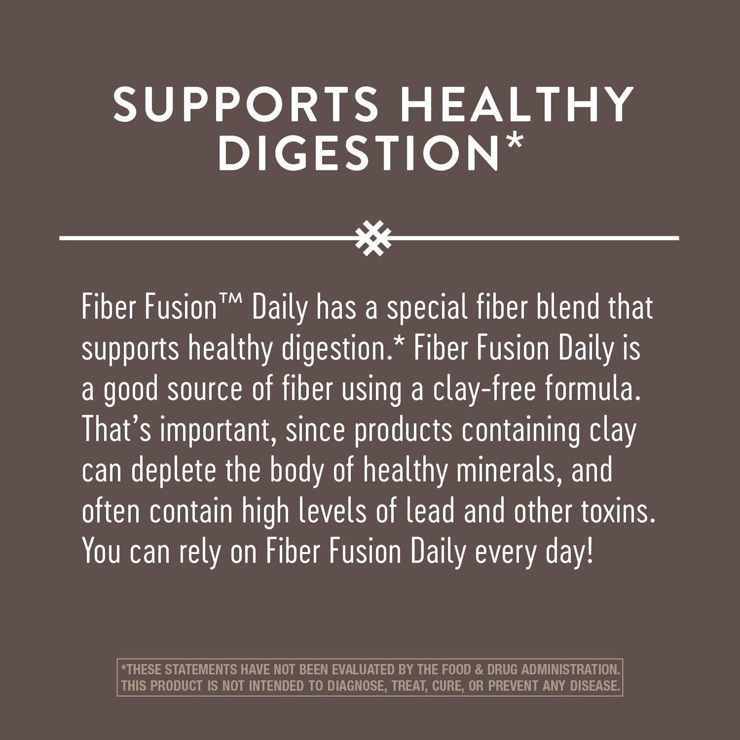 Nature's Way Fiber Fusion Daily, 3.1 g per serving, 150 Capsules, Pack of 3