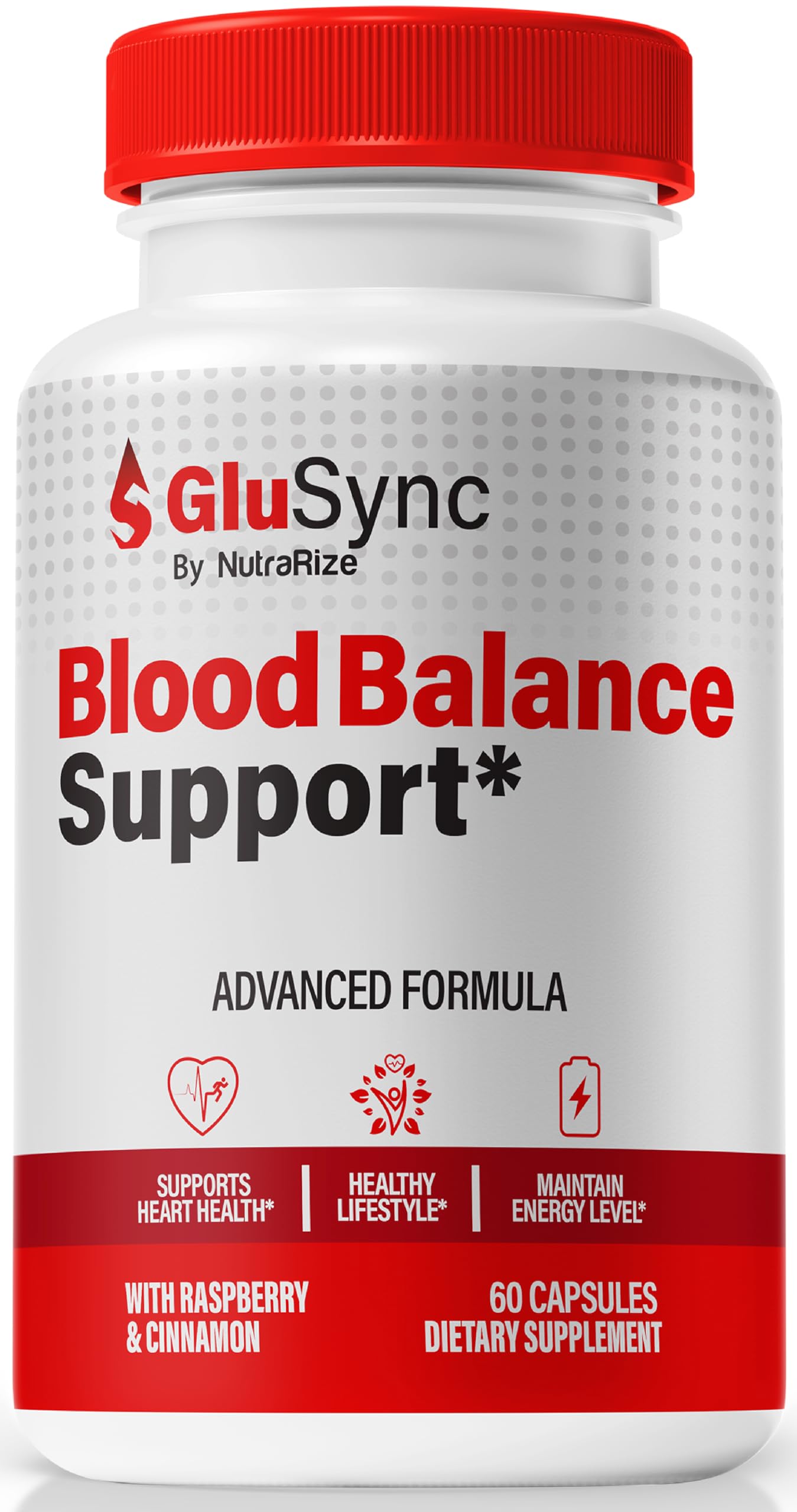 GluSync Capsules - Official Glu Sync Pills for Stable Levels, Circulation, and Overall Health, Natural Detox for Balanced Support, GluSync Glyco Complex & Blood Vessel Cleaner (60 Capsules)
