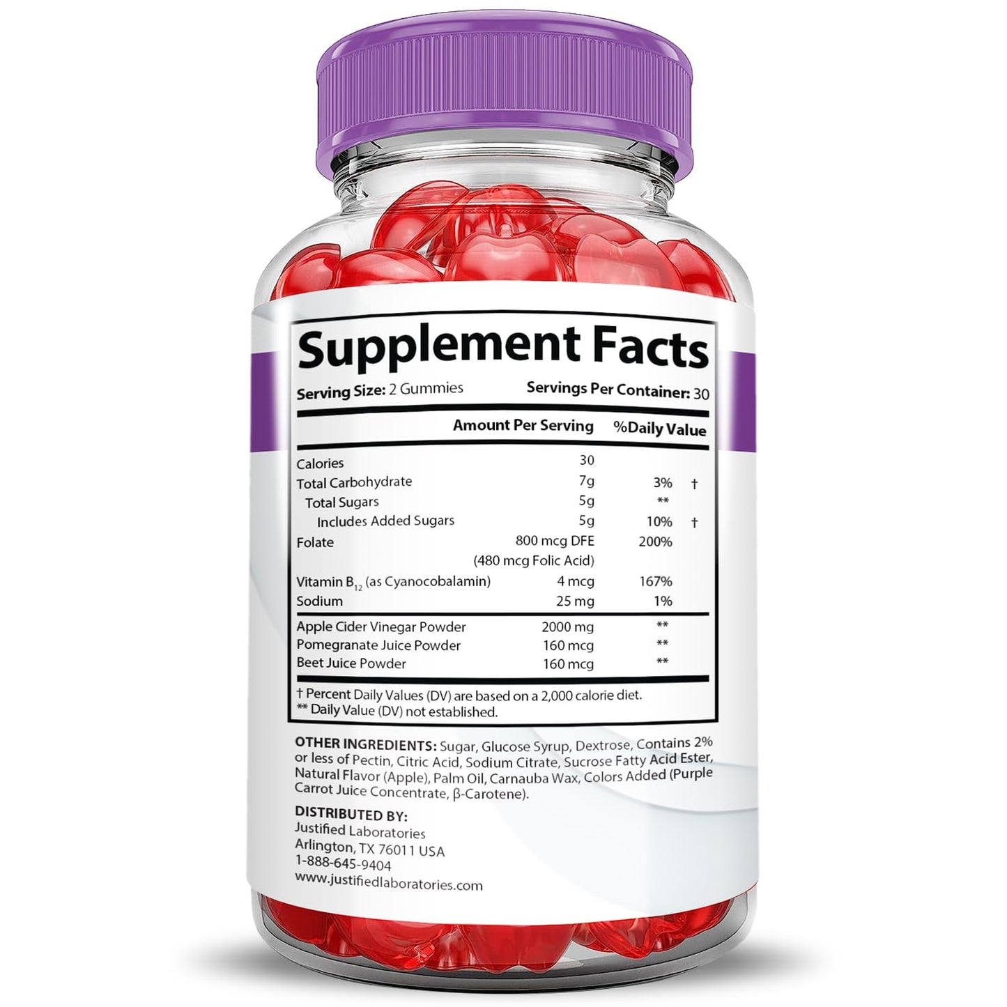 Keto ACV Gummies Advanced Support Extreme 2000MG Keto Gummy Apple Cider Vinegar Formulated with Pomegranate Beet Juice Powder B12 Vegan Non GMO 60 Gummies