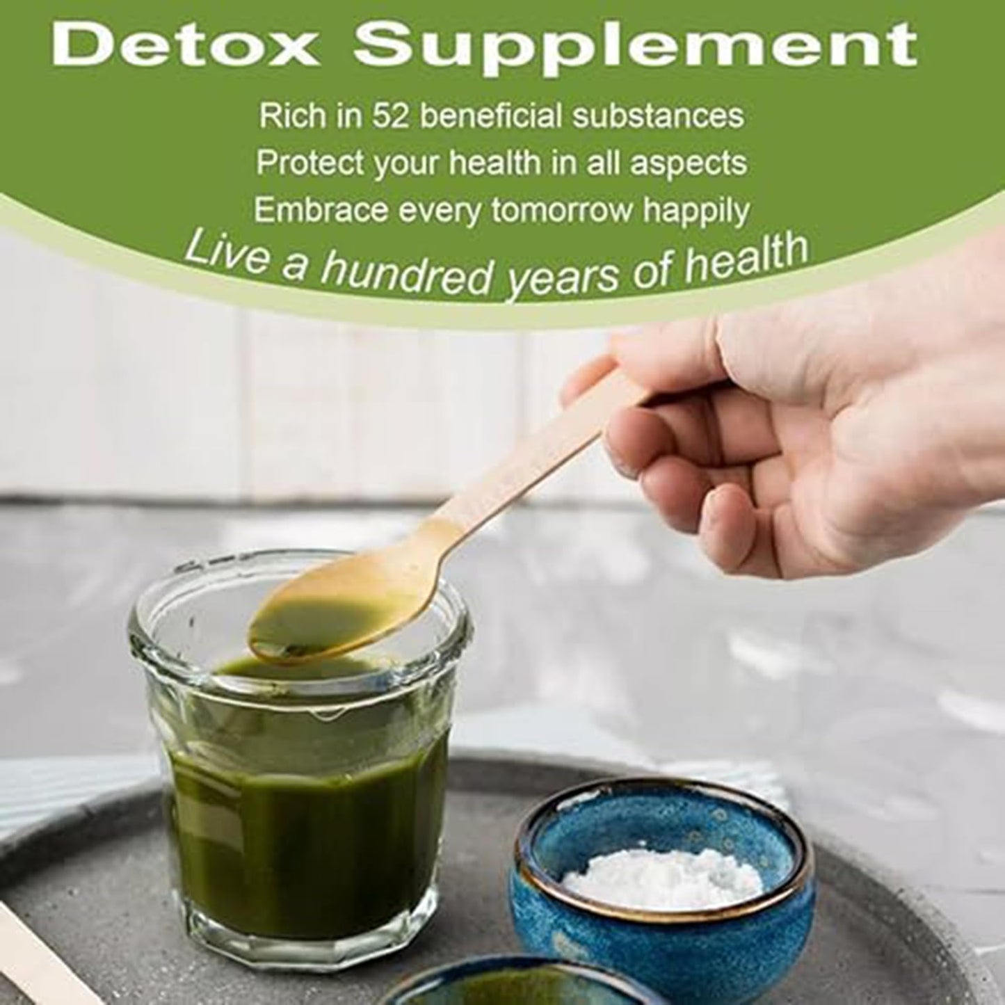 Supreme Detox,Supreme Detox Supplement Healthcare Natural Fiber Powder,Gut Cleanse Detox for Women & Men,300g/Bottle (2PCS)