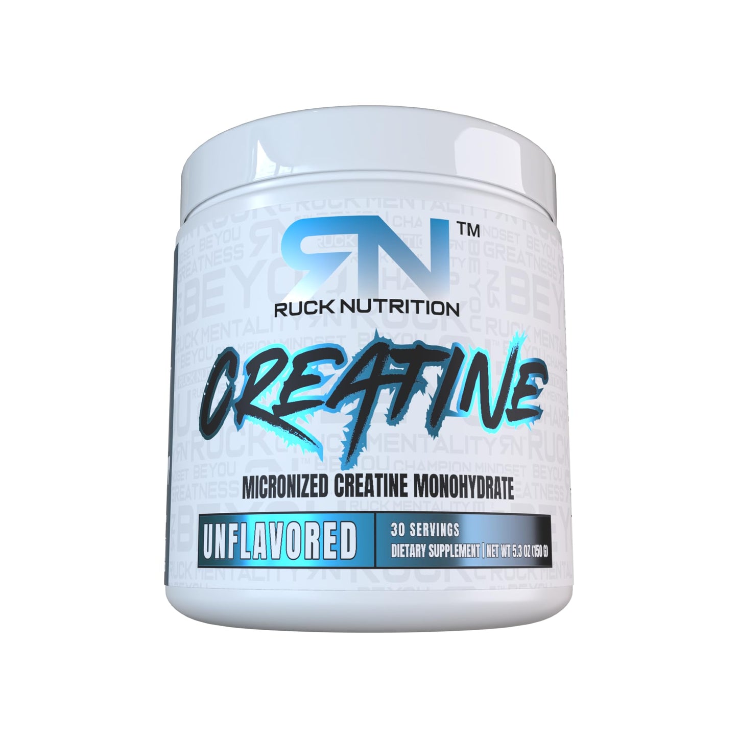 RUCK NUTRITION Creatine | Pure Creatine Monohydrate for Muscle Growth and Recovery | Strength and Endurance Support for Sports Performance | 5g of Creatine Monohydrate (30 Servings, Unflavored)