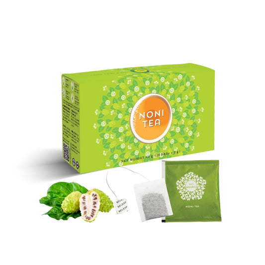 SUNBELEAF  Noni Tea Boosts Immue System Supports Pain Relief Natural Herbal Wellness Support 20 Tea Bags Caffeine Free