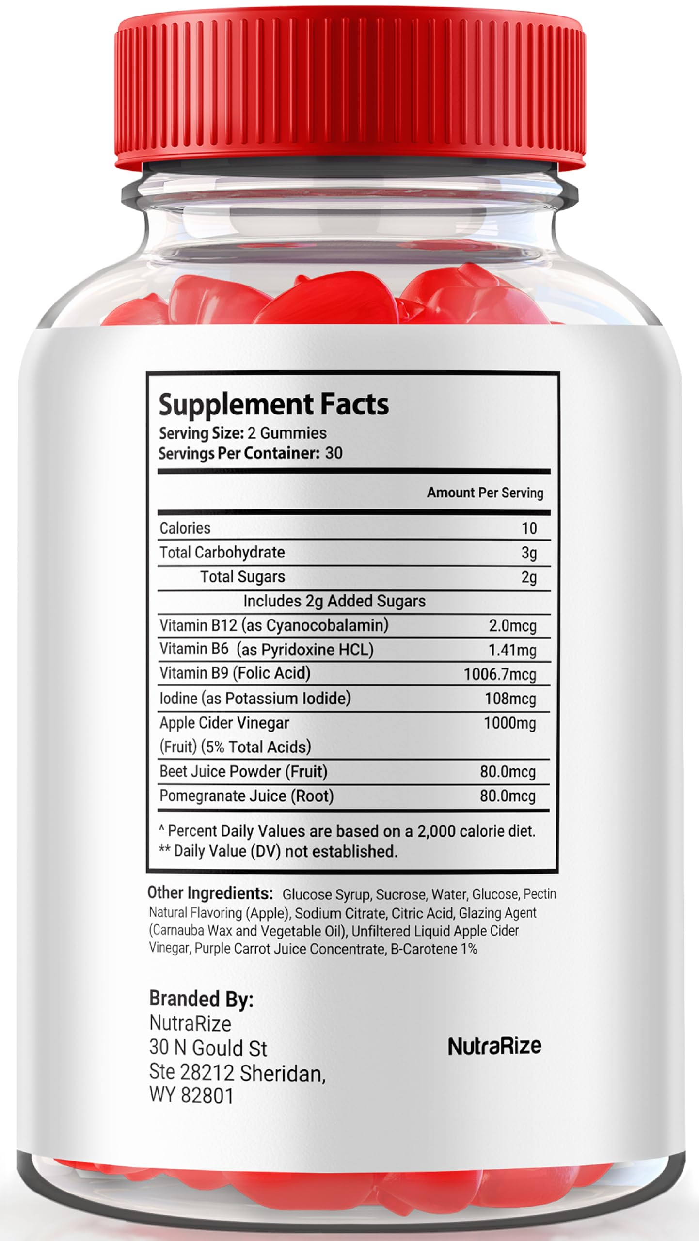 NutraRize (Pack of 2 Rapid Charge Keto + ACV Gummies to Support Overall Health, All Natural Apple Cider Vinegar, Keto Plus ACV Gummy Formula, Gomitas Review (120 Gummies)