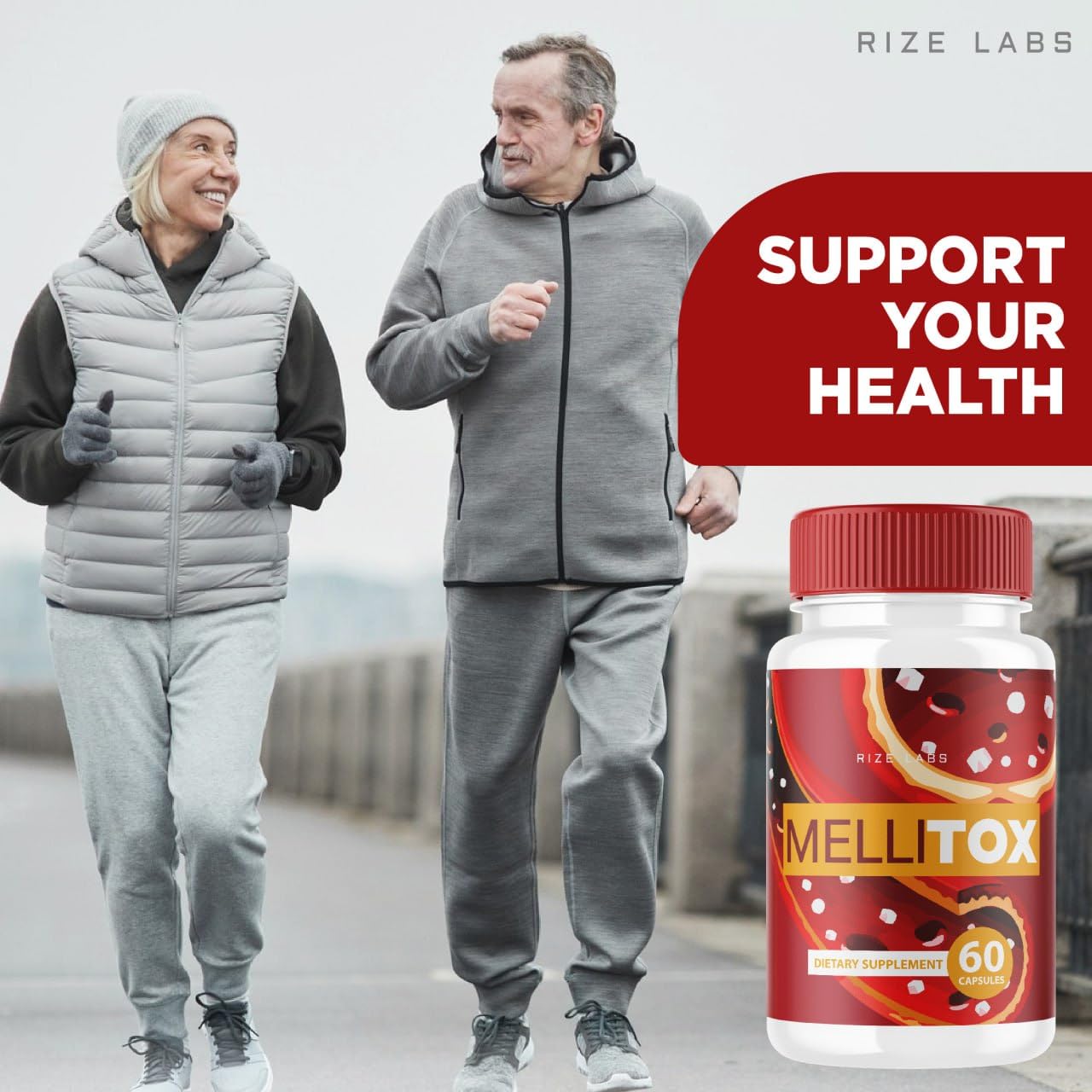 rize labs (5 Pack) MelliTox Capsules, MelliTox Supplement Body Detox, MelliTox Maximum Strength Formula, MelliTox Pills for Healthy Cells, MelliTox Pastillas Review (300 Capsules)