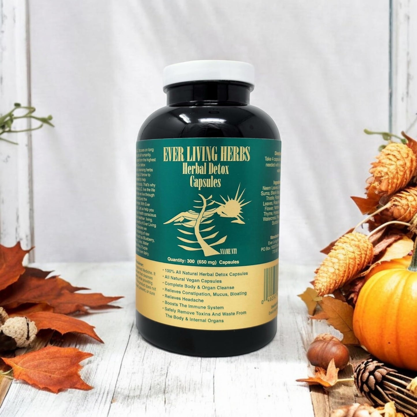 Ever Living Herbs Herbal Detox 300 Capsules
