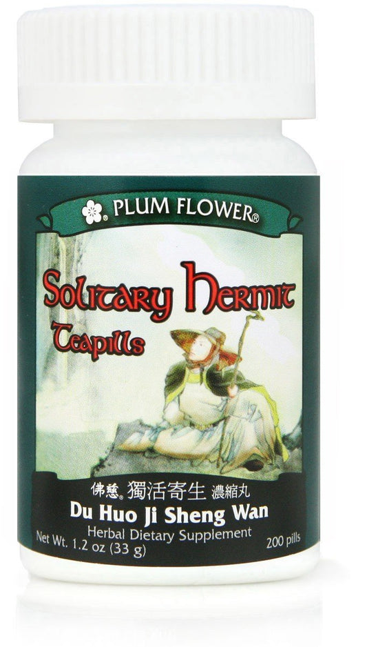 Solitary Hermit (Du Huo Ji Sheng Wan), 200 ct, Plum Flower