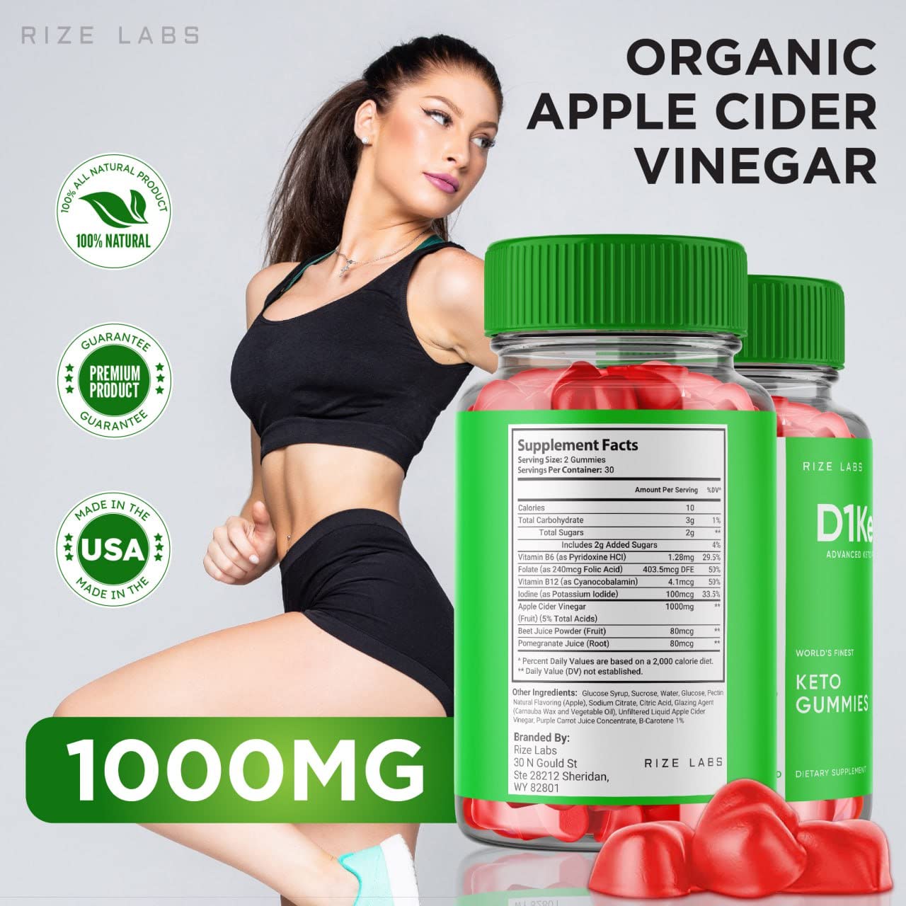 (5 Pack) D1 Keto Gummies - D1 Keto ACV Gummies for Advanced Weight Loss D1 Keto Gummies with Apple Cider Vinegar Supplement Belly Fat Extra Strength Gomitas Vegan Non GMO (300 Gummies)