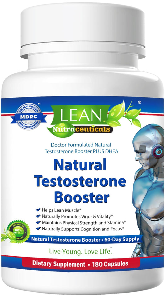 Testosterone Booster for Men, 180 Capsules Male Test Energy Enhancing Pill, Super Muscle Gain Workout Supplement, Hormone & Weight Balance with Maca Root, Horny Goat Weed, Tongkat Ali, Tribulus, DHEA