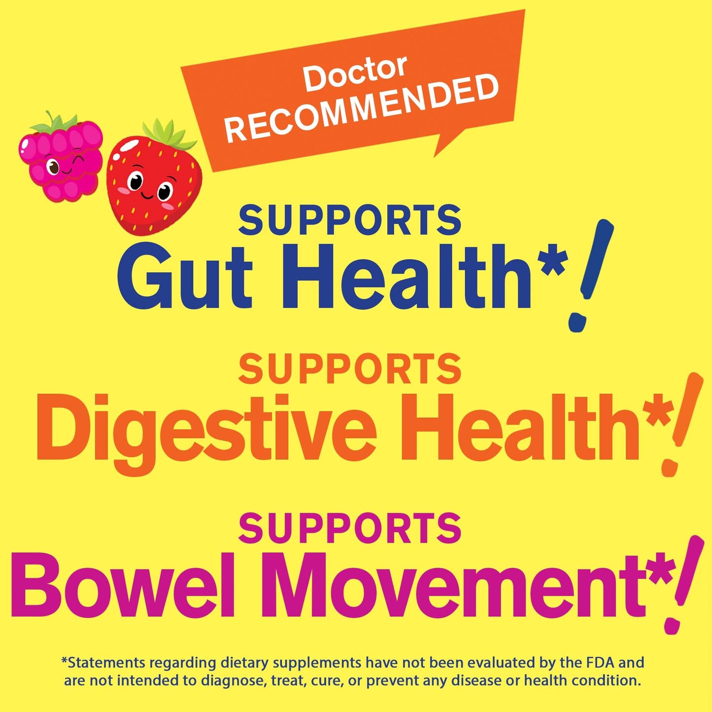 WellYeah Kids Probiotic Gummies with Prebiotic Fiber Sugar Free - Probiotics Kids for Digestive Health