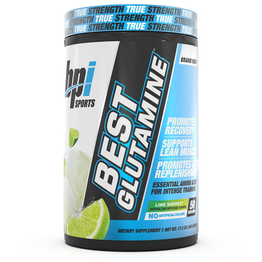Best Glutamine Essential Amino Acid for Intense Training, Lime Sherbet, 14.1 oz