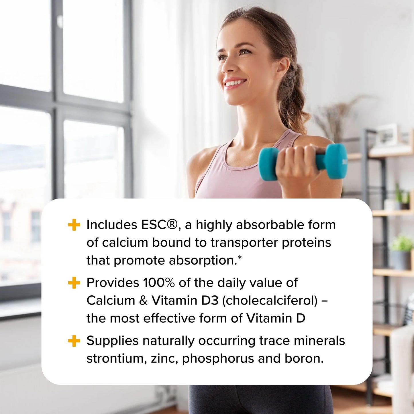 Redd Remedies, Calcium Mag + D, Vitamin D3 and Calcium for Strong Bone Support, 120 Vegetarian Capsules