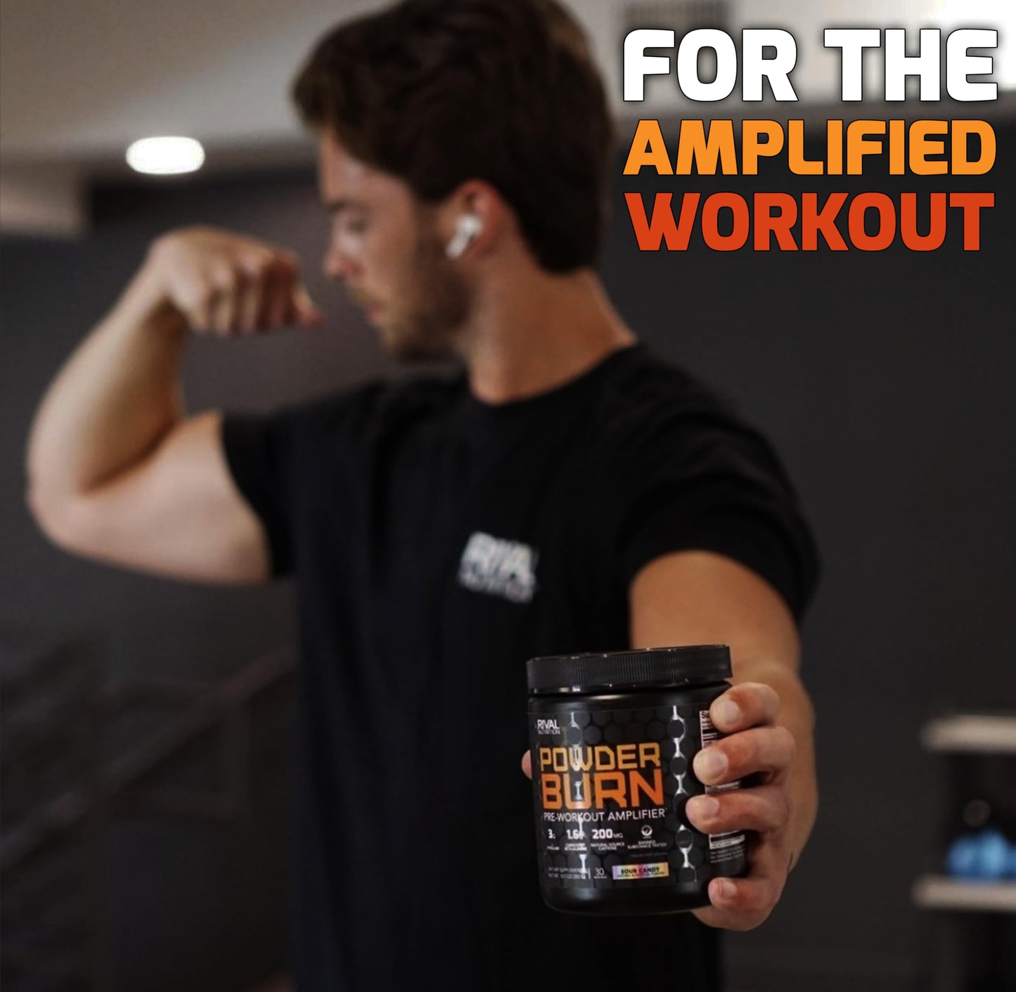 Rival Nutrition Powder Burn Watermelon Candy