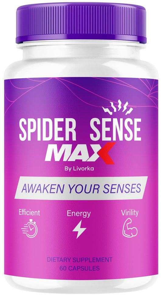 Spider Sense Max Pills for Men - SpiderSense Max Capsules for Men Advanced Formula 2025, 1 Bottle for 1 Month