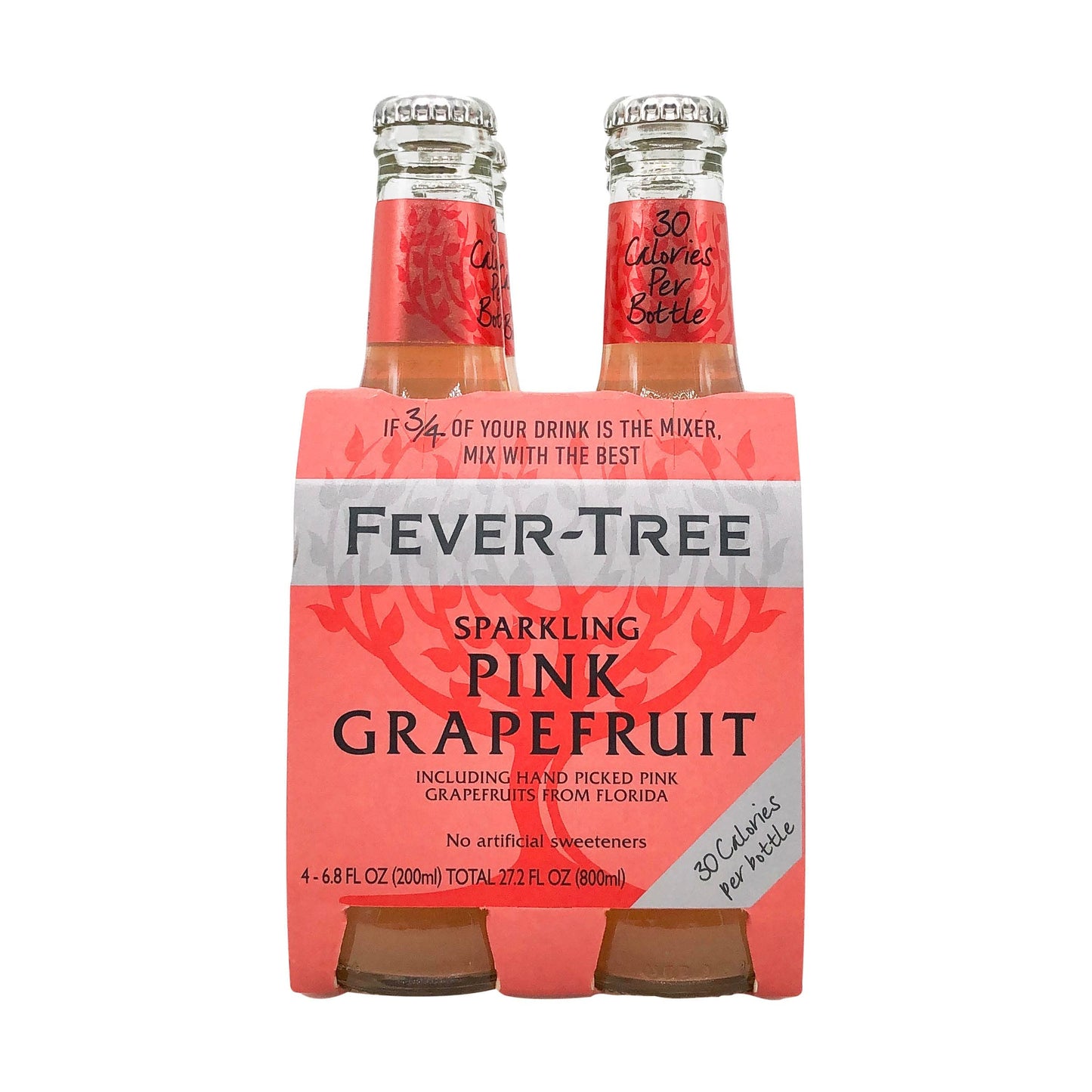 FEVERTREE Sparkling Pink Grapefruit Mixer 68 Fl Oz Pack of 4