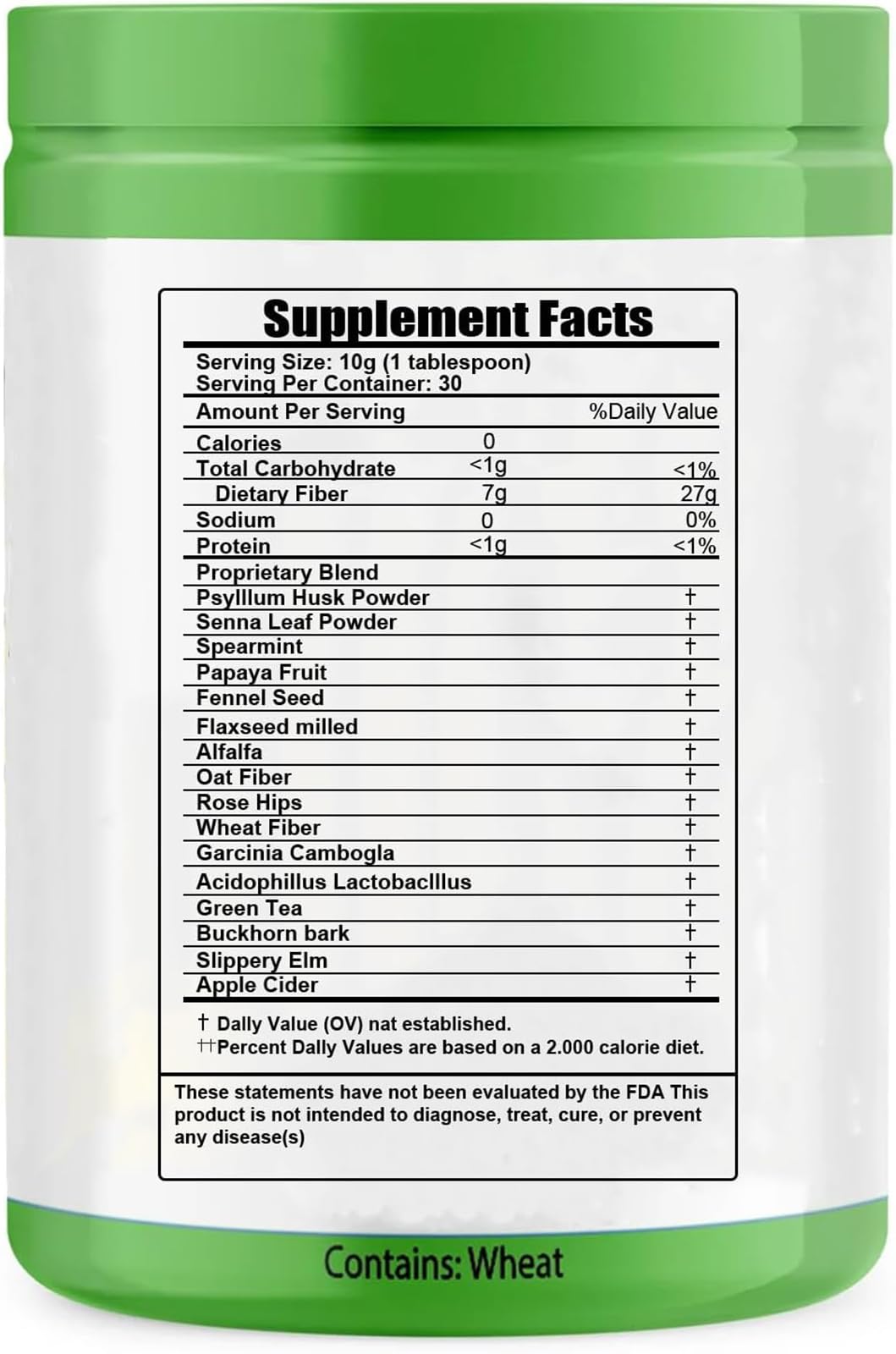 Supreme Detox,Supreme Detox Supplement Healthcare Natural Fiber Powder,Gut Cleanse Detox for Women & Men,300g/Bottle (2PCS)