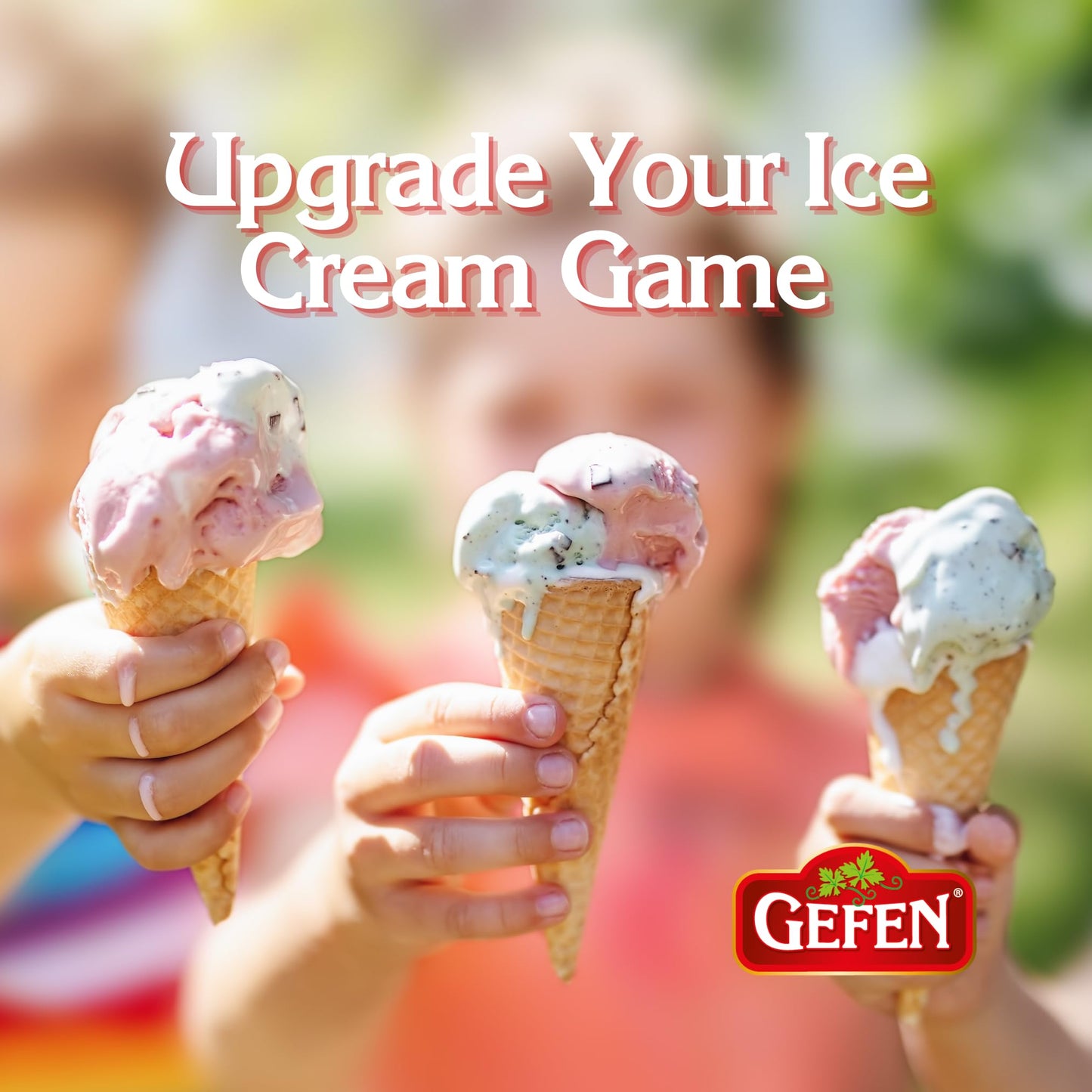 Gefen Sugar Cones 2 Pack  24 Cones  Crunchy  Delicious  Sweet Ice Cream Cones  Great for Parties