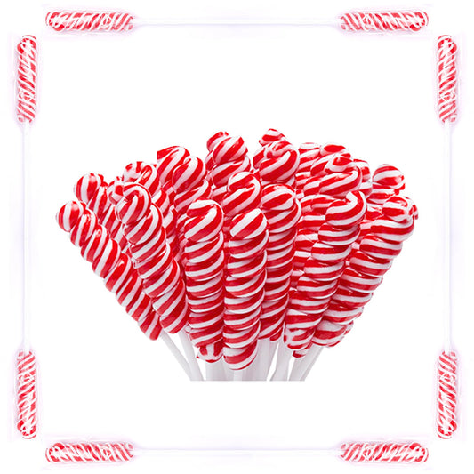 Twisty Lollipop Rainbow Twist Lollipops Individually Wrapped Bulk Kids Lollipops Candy for Birthday Strawberry 30 Pack