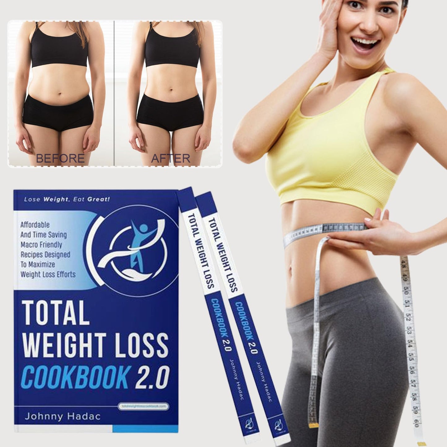 Total Weight Loss Cookbook 2.0 Weight Loss Comprehensive Guide Book, Recipes to Lose Weight The Healthy Way, Healthy and Simple Comprehensive Weight Loss Guide