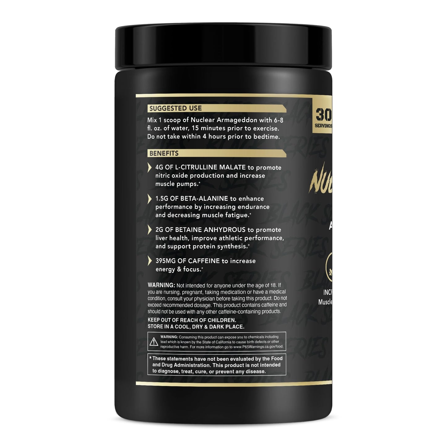 Anabolic Warfare Nuclear Armageddon Pre Workout Powder Pre-Workout for Men & Women with L-Citrulline, Beta Alanine Powder and Caffeine (Fruit Explosion - 30 Servings)