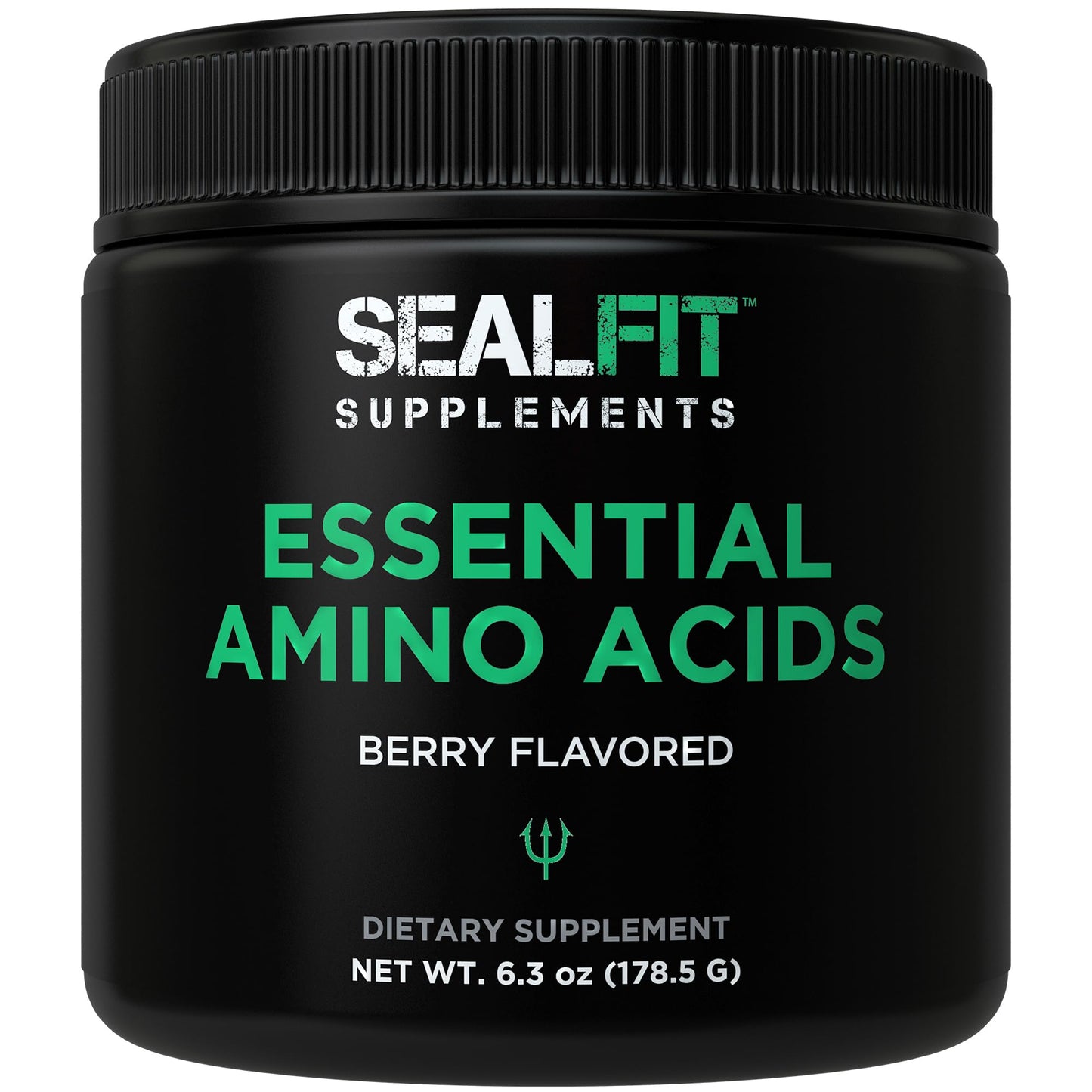 SEALFIT Essential Amino Acids Pre + During + Post Workout Powder. EAA + BCAA Aminos Supplement for Energy, Muscle Growth, and Recovery. EAAs and BCAAs Preworkout for Men & Women. Perfect Berry Flavor