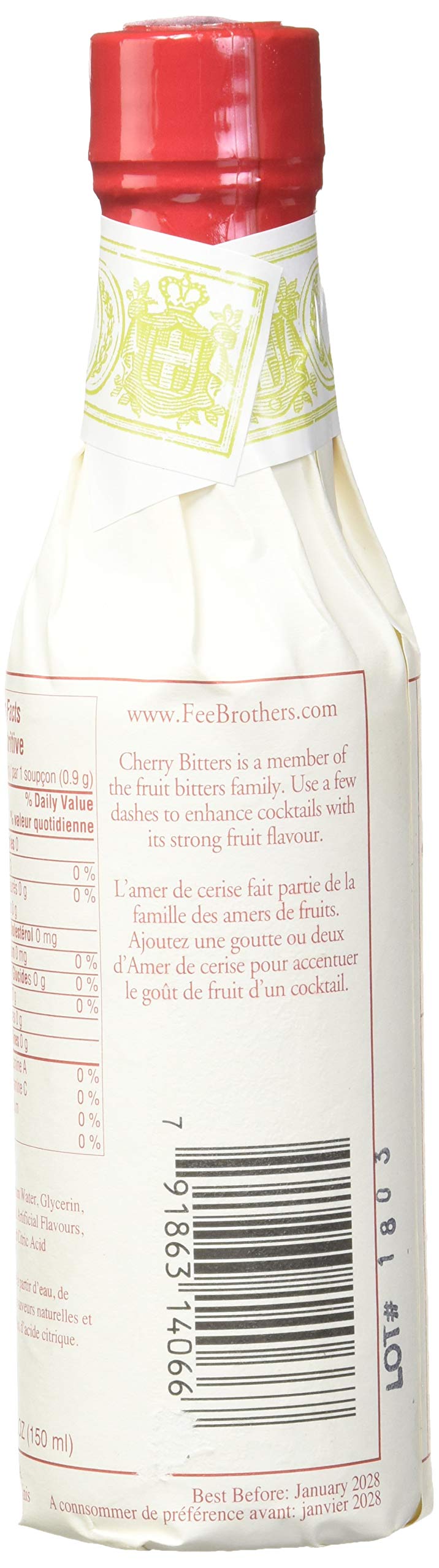 Fee Brothers Cherry Bitters 5oz