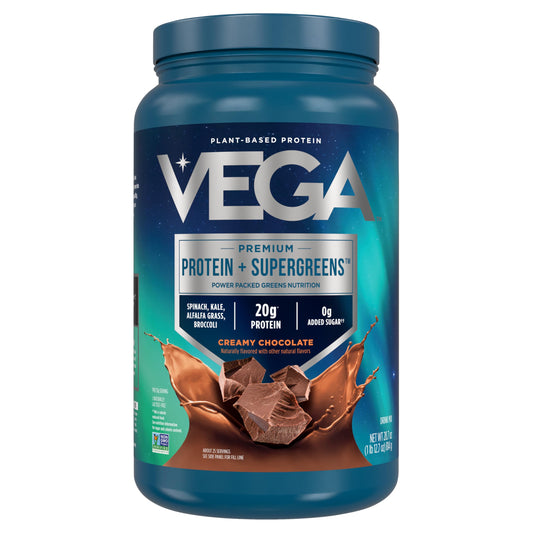 Vega Protein & Greens Powder, Chocolate, 28.7 Ounce