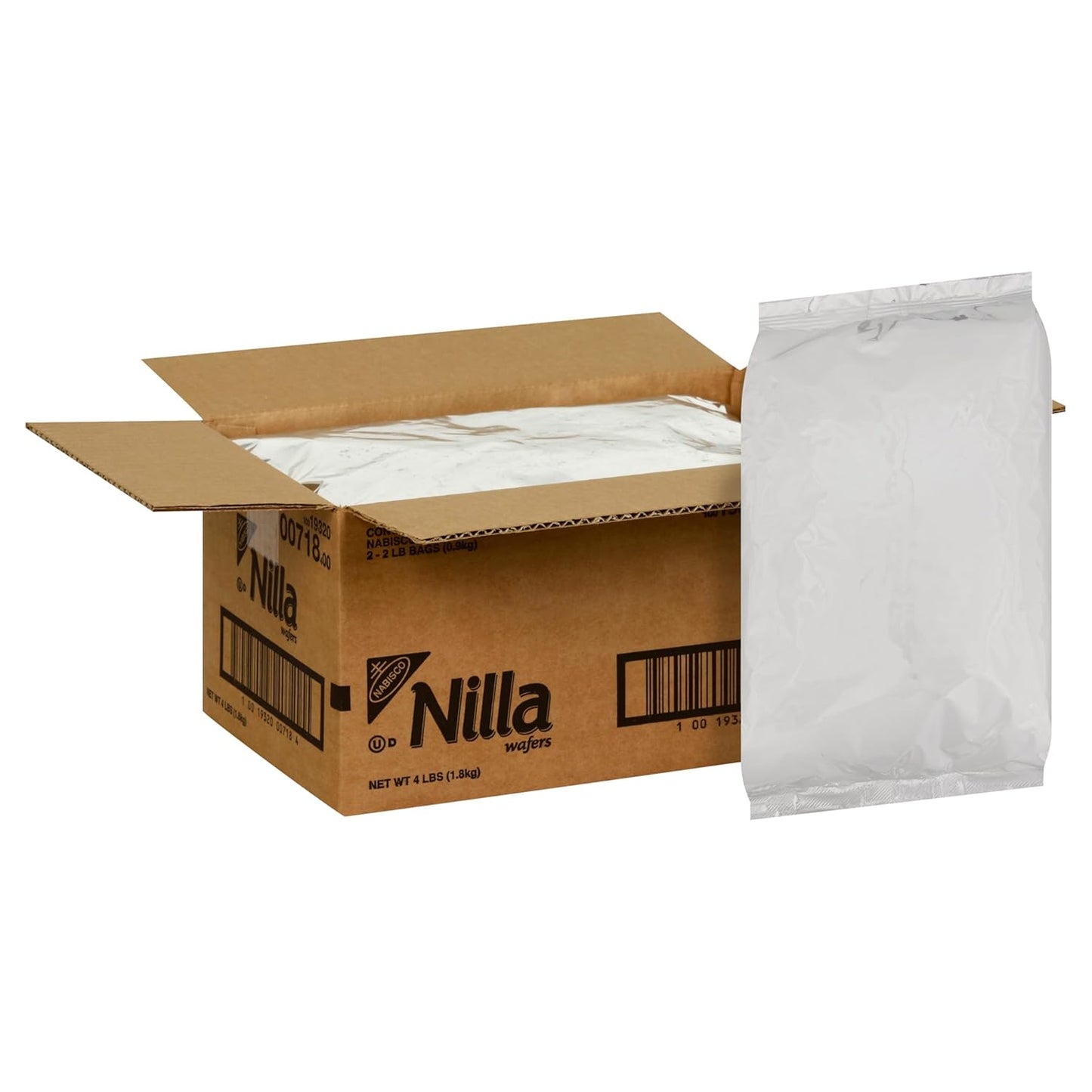 NILLA Wafers Cookies, Vanilla Wafers, 2 - 2 lbs Bags