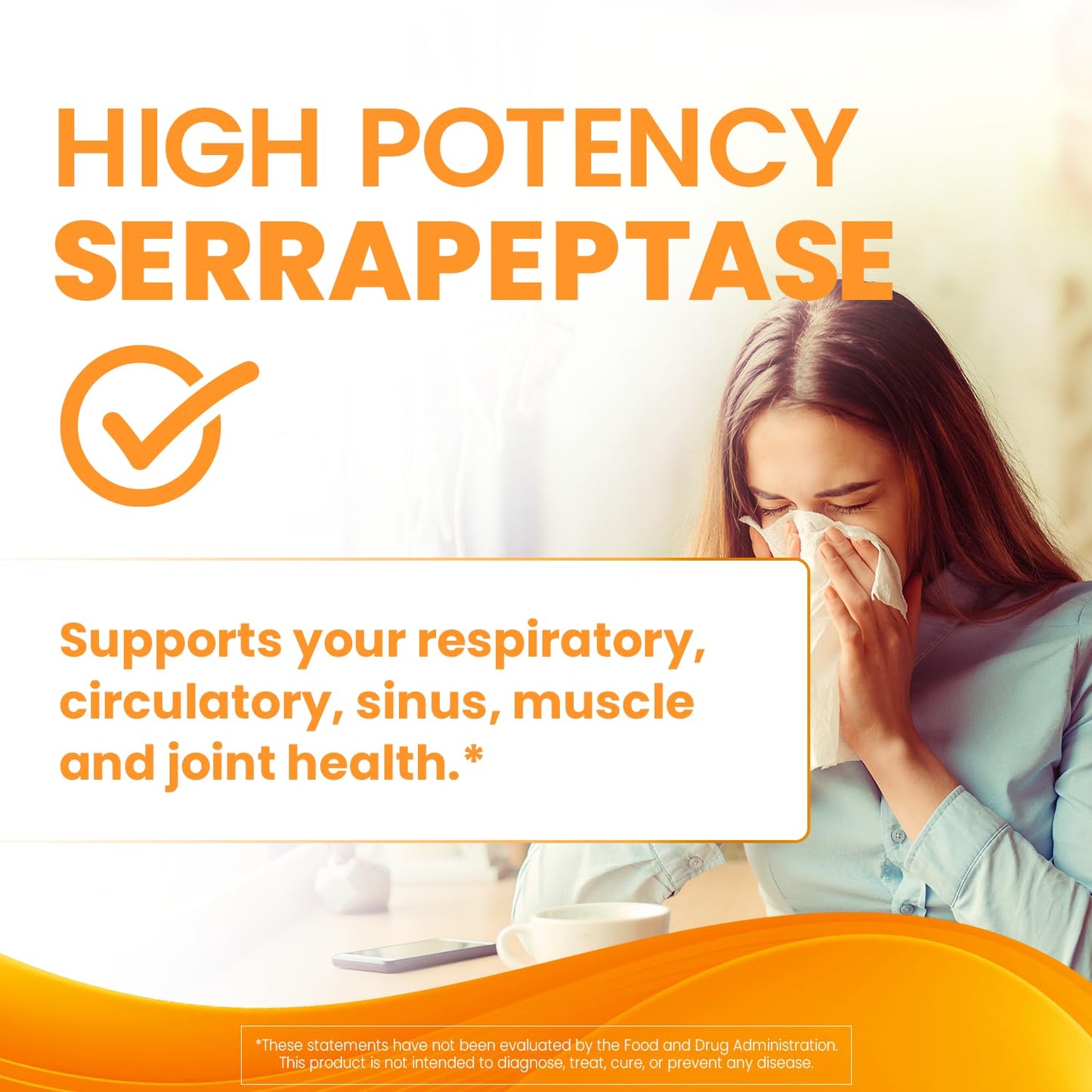 Doctors Best High Potency Serrapeptase, Supports Sinus Health, Non-GMO, Vegan 270 Veggie Caps