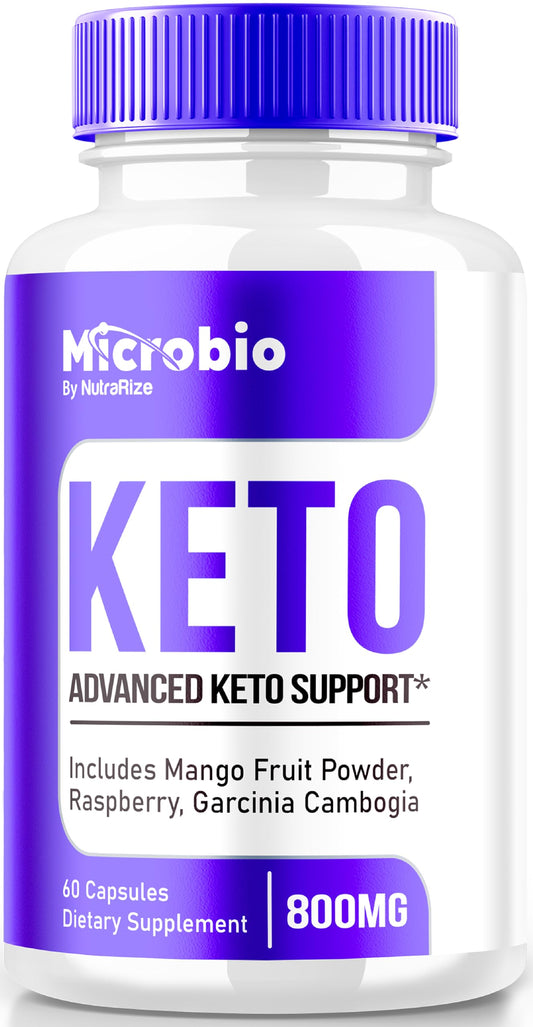 MicroBio Keto ACV Pills, Keto Plus ACV Weight Loss Capsule, All-Natural Supplement for Health and Fitness Goals, Premium Apple Cider Vinegar Formula, Official Micro Bio Reviews (60 Capsules)