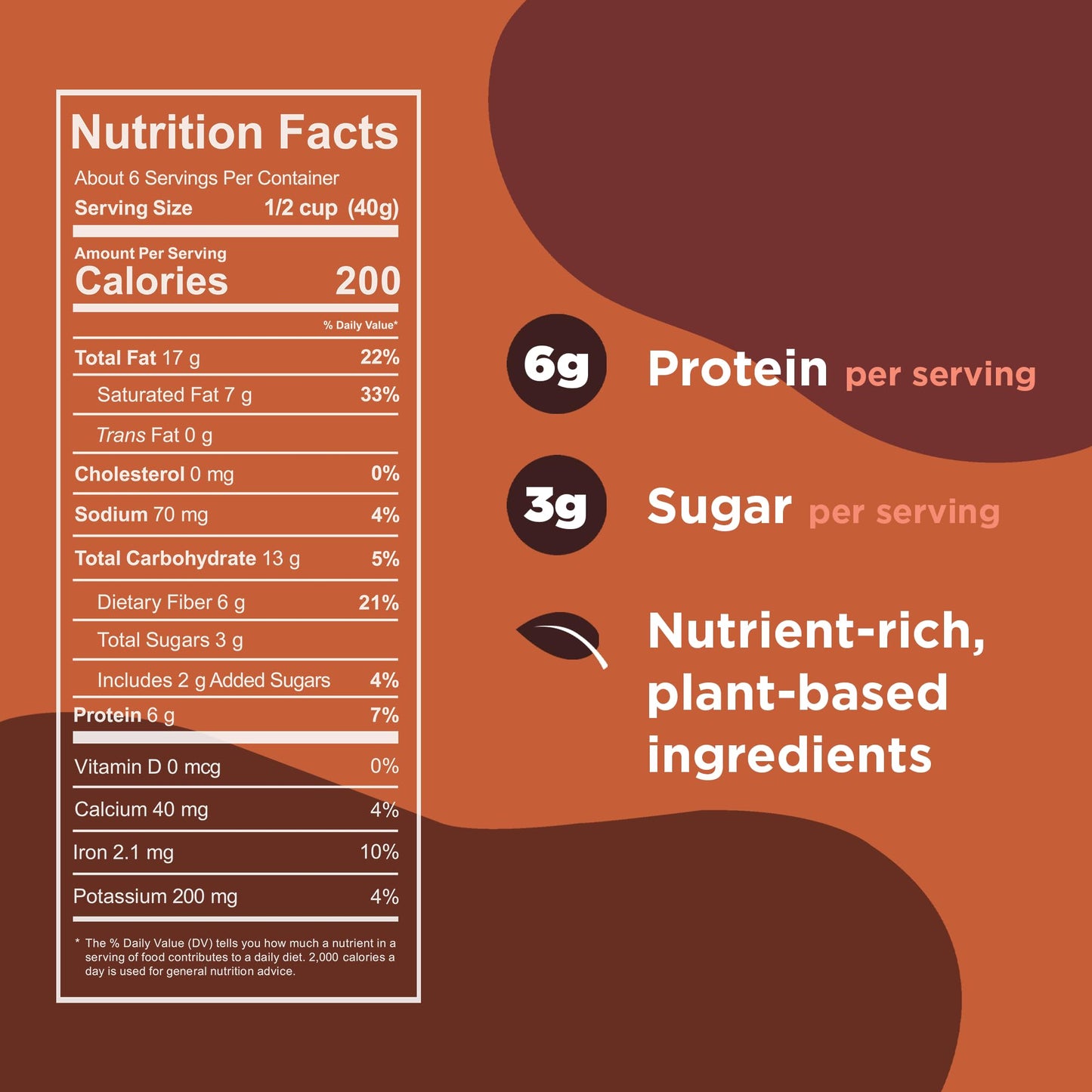 Three Wishes Granola Chocolate Almond 4Pack  Gluten Free Granola 6g Protein  3g Sugar Healthy Breakfast  OntheGo Snack  Vegan Kosher  GrainFree