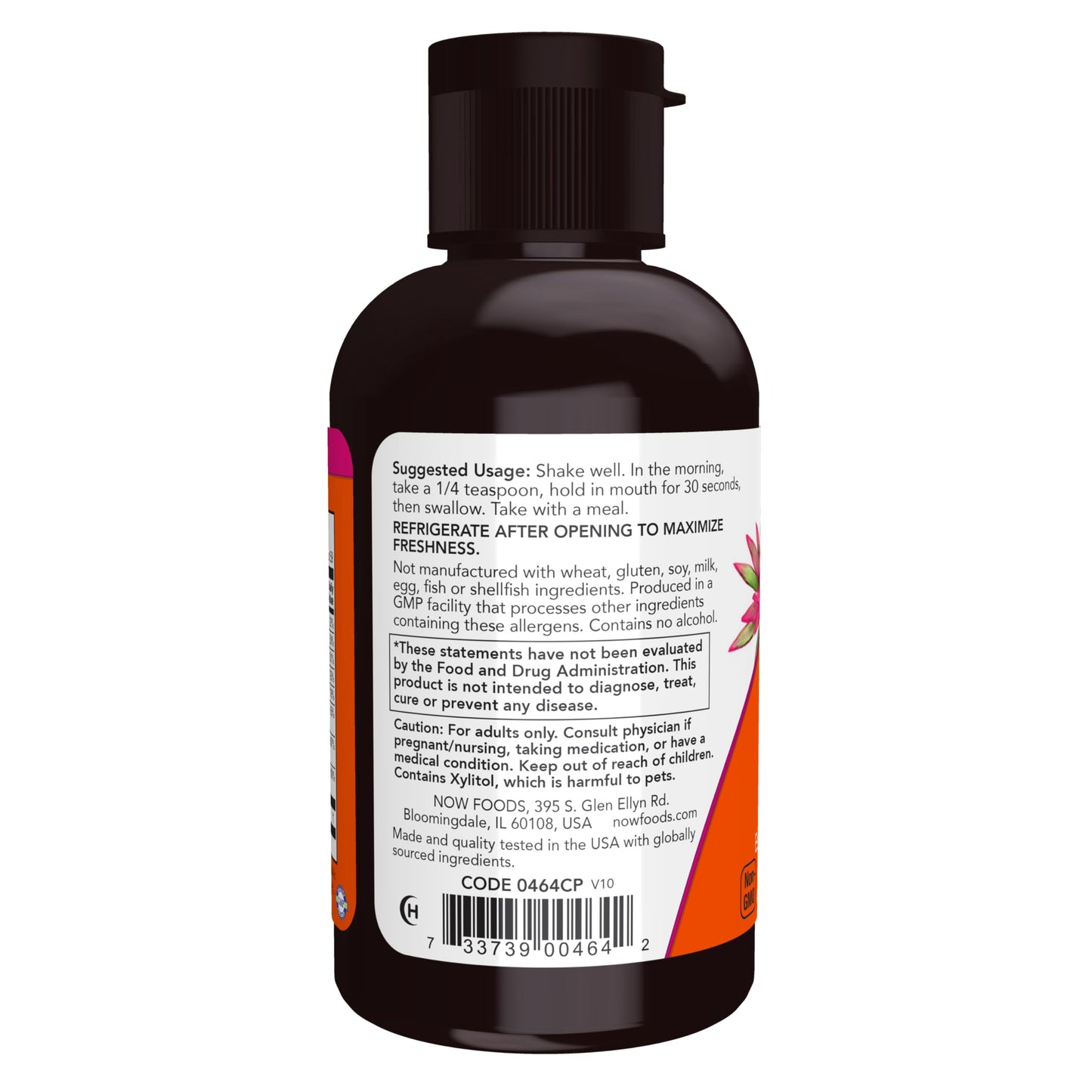 NOW Foods Supplements, Vitamin B-12 Complex Liquid, Energy Production*, Nervous System Health*, 2-Ounce