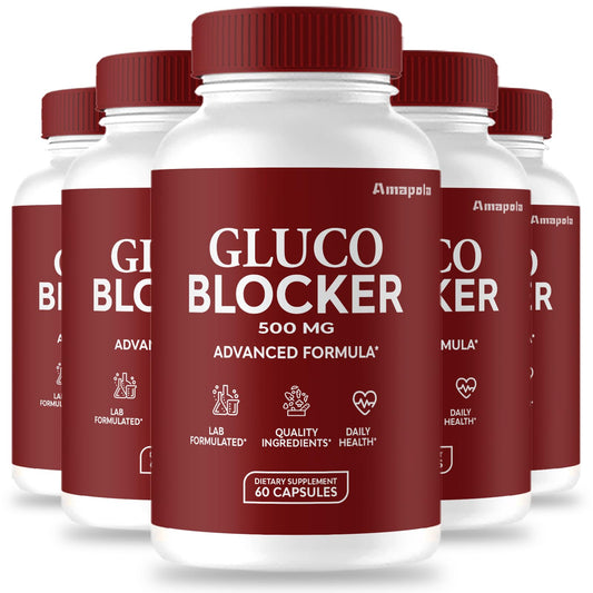Gluco Blocker - Gluco Blocker Advanced Capsules (5 Pack, 300 Capsules)