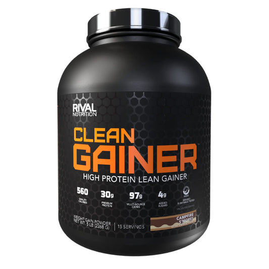 Rival Nutrition Clean Gainer - Campfire S'Mores Clean Gainer, 5lbs