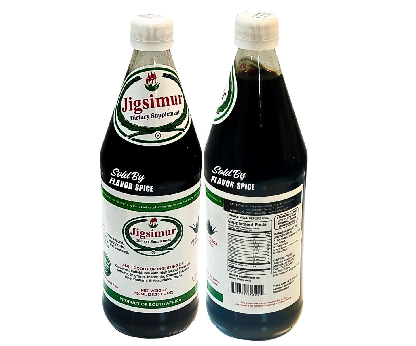 Jigsimur Natural Herbal Drink  Dietary Supplement Sap Drink  for Arthritis and High Blood Pressure  for Rheumatic Pains  Migrane  750ML 1 Bottle