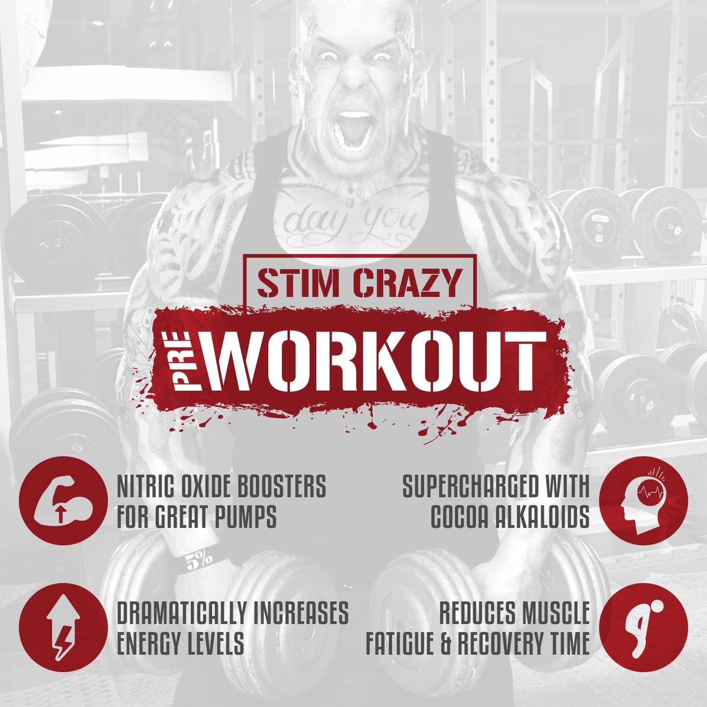5% Nutrition Rich Piana 5150 High Stim Pre-Workout Powder | Extreme Energy, Focus, Pumps & Endurance | 400 mg Caffeine, Citrulline, Beta Alanine, N-Acetyl L-Tyrosine | 30 Srvgs (Green Apple)