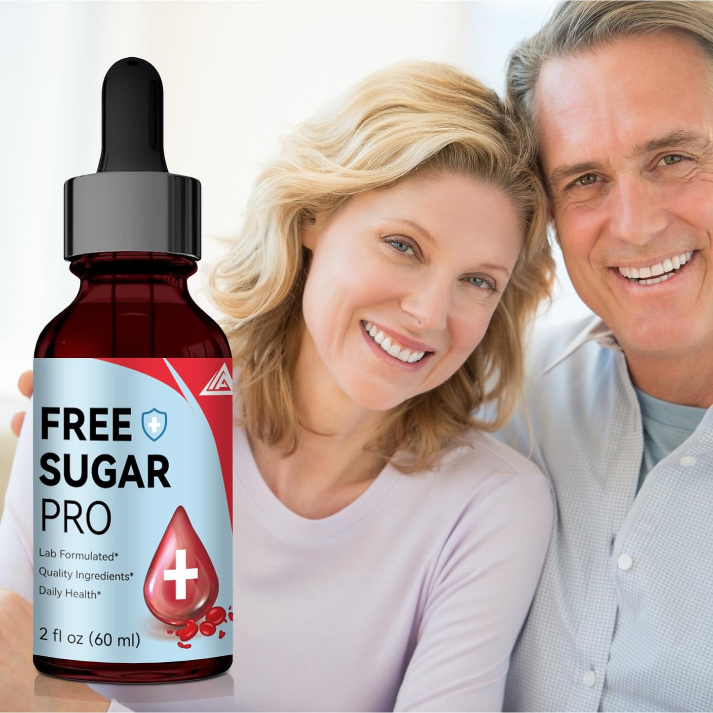 Free Sugar Pro Drops, Free Sugar Pro Liquid Drops, Health Support Supplement Men and Women, New Advanced Formula (60ml/2oz) (2)