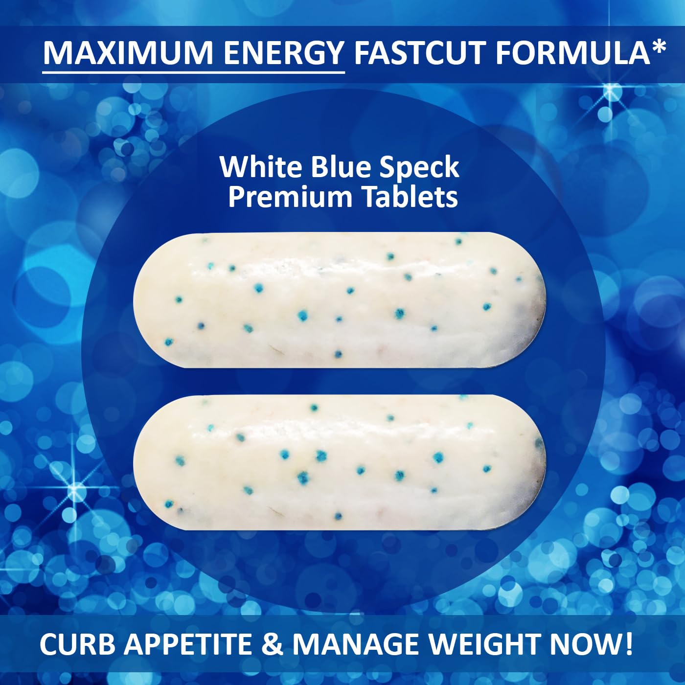 FASTCUT Diet Pills That Work for Weight Management Best Diet Pills + Powerful Energy Boost 120 White Blue Tablets