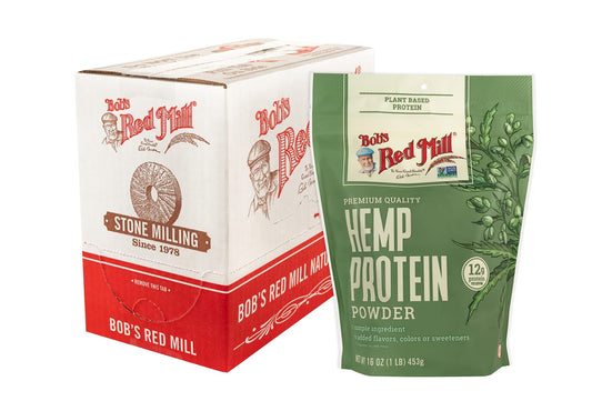 Bob's Red Mill Hemp Protein Powder, 16oz (Pack of 4) - Non GMO, Vegan, Paleo Friendly, Keto Friendly, Kosher