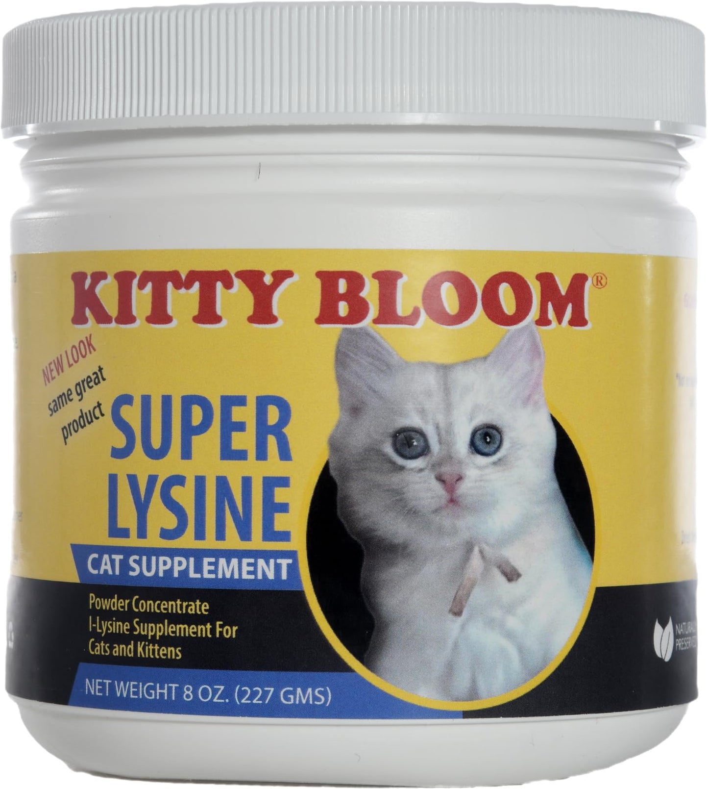 Kitty Bloom Super Lysine | The Ultimate Immune Booster for Cats | Real Cheese and Chicken Liver Flavor (8 oz.)