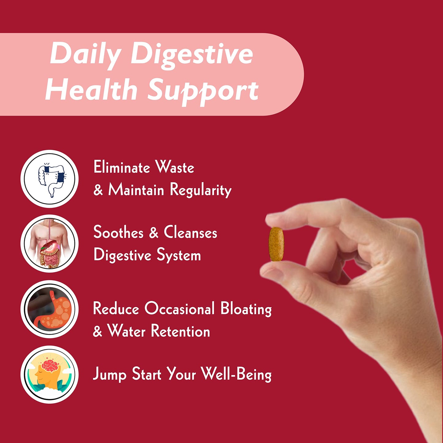 VITINITY 3 Day Detox - Natural Whole Body Detox Pills - Colon Cleanse for Digestive Health - Herbal Supplement for Weight, Bloating, & Constipation Relief - Apple Cider Vinegar & Cayenne Pepper (1)