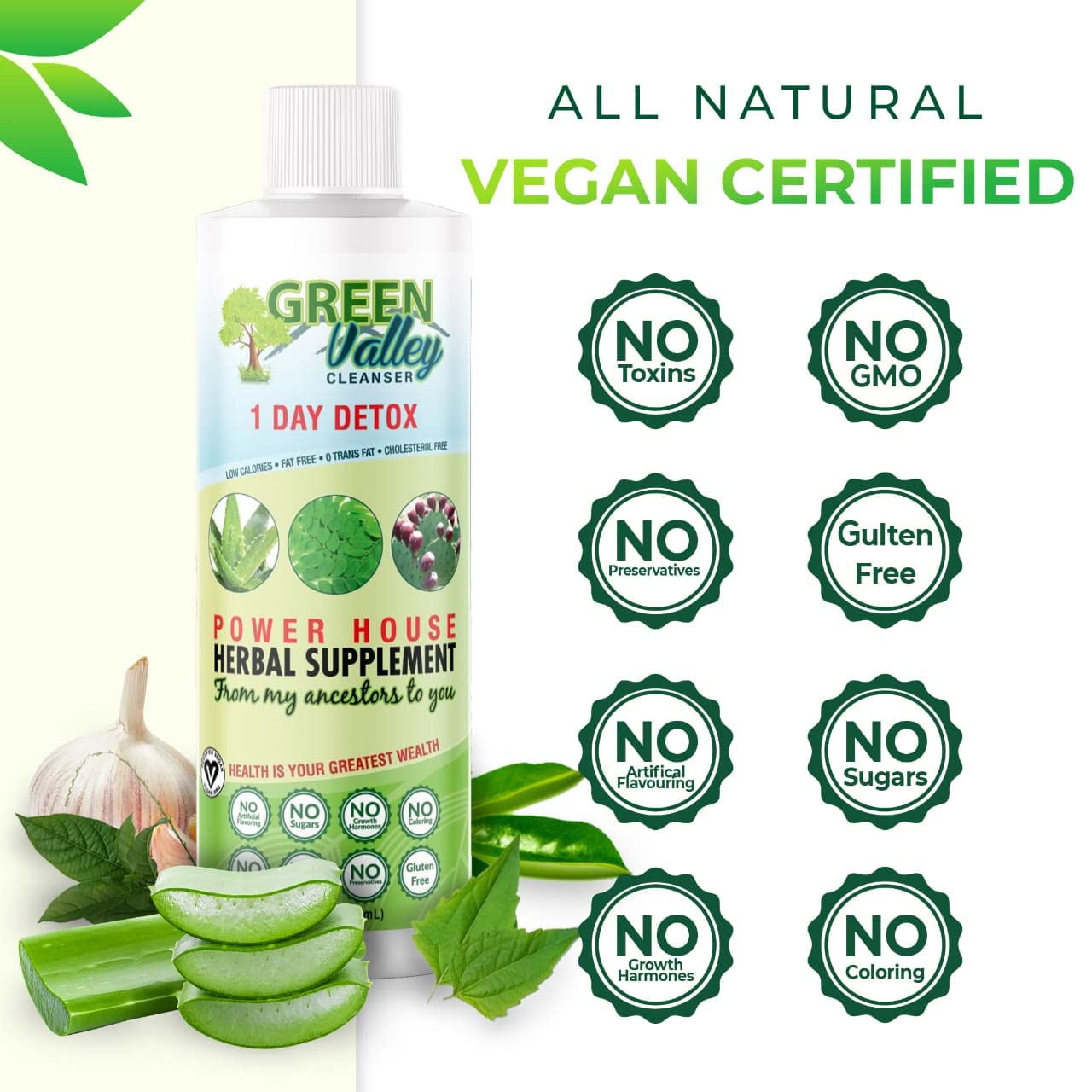 1 Day Colon Liquid Cleanse Formula and Liver Detox - Vegan Friendly, Helps Healthy Digestion, Gut Support, Boost Energy Levels and Bowl Movements | 8 Fl Oz