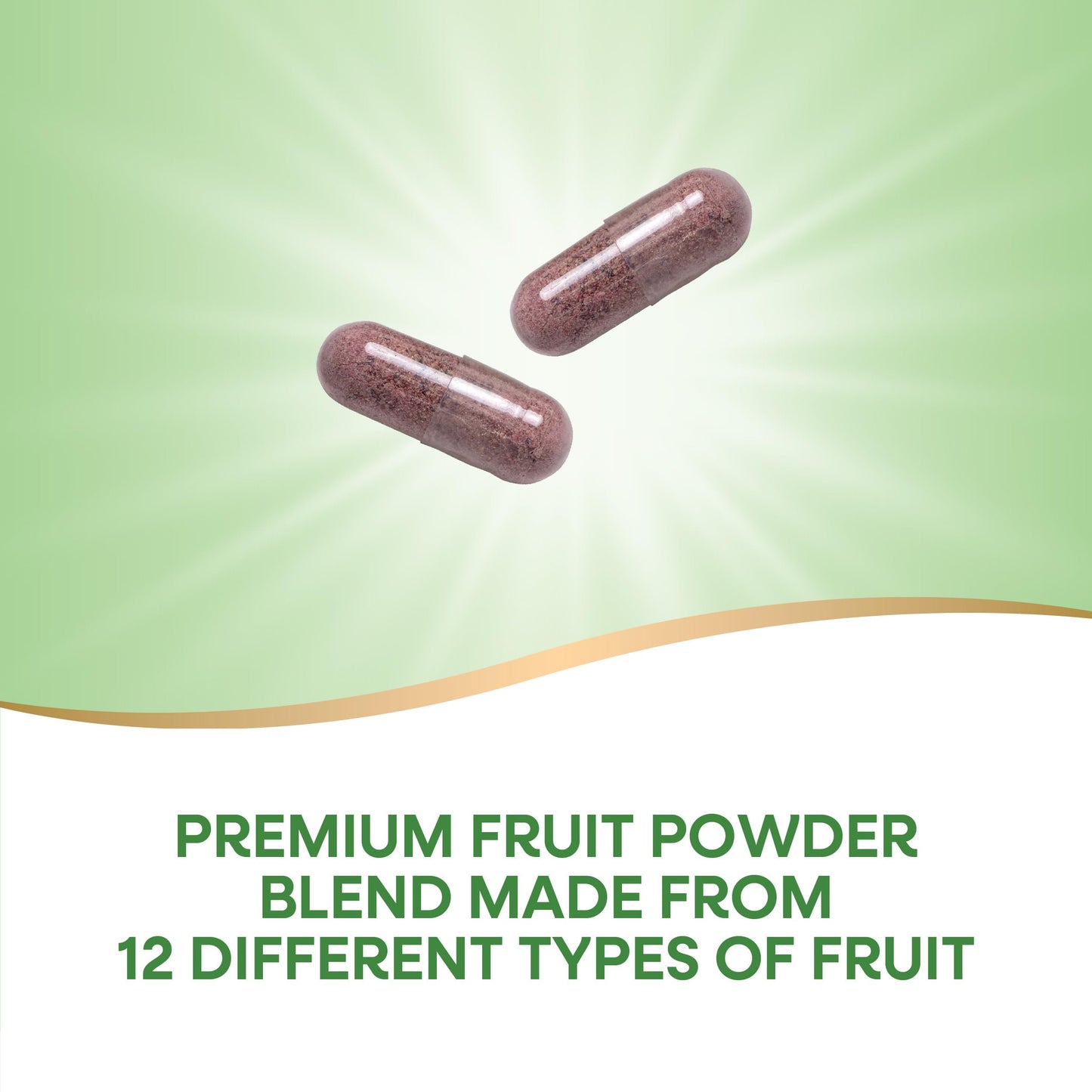 Nature's Way Orchard Fruits, Fruit Powder Blend, Contains 12 Different Fruits, 900mg Per 2-Capsule Serving, 60 Capsules (Packaging May Vary)