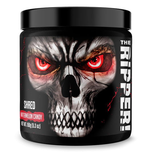 JNX SPORTS The Ripper! Shredding Thermogenic Fat Burner - Watermelon Candy 30 Servings | Advanced Fast Acting Thermogenic Pre-Workout, Appetite Suppressant for Men & Women