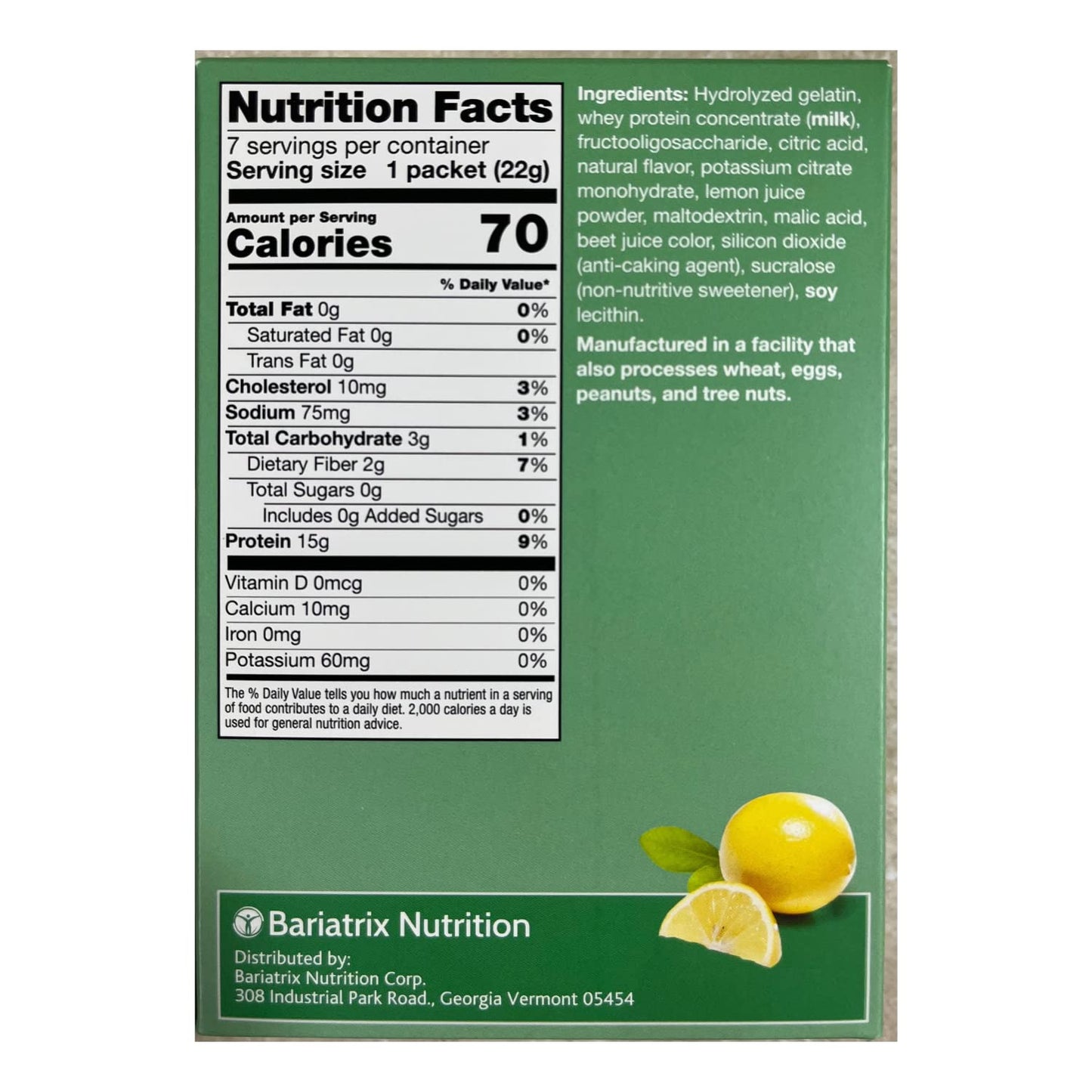 ProtiFit - High Protein Pink Lemonade Fruit Drink Mix, 15g Protein, Low Calorie, Sugar Free, 7 Servings Per Box, 2 Pack