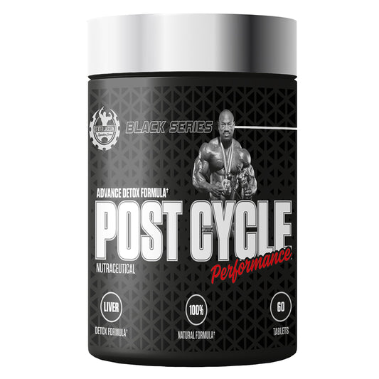 DEXTER JACKSON Black Series Post Cycle Performance | Advance Detox Formula| 60 Tablets, 30 Servings