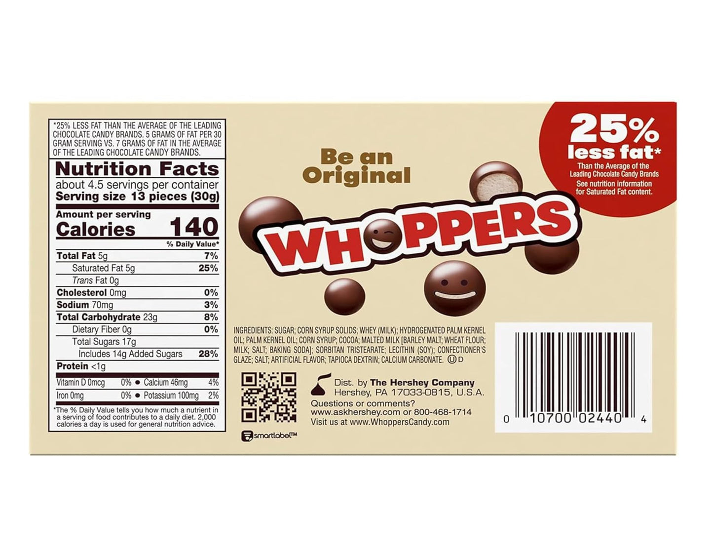 The Original Malted Milk Chocolate Balls  Pack of 3  Delicious Malted Milk Balls That People Have Loved for Generations  Smiling Sweets  Shareable Treats