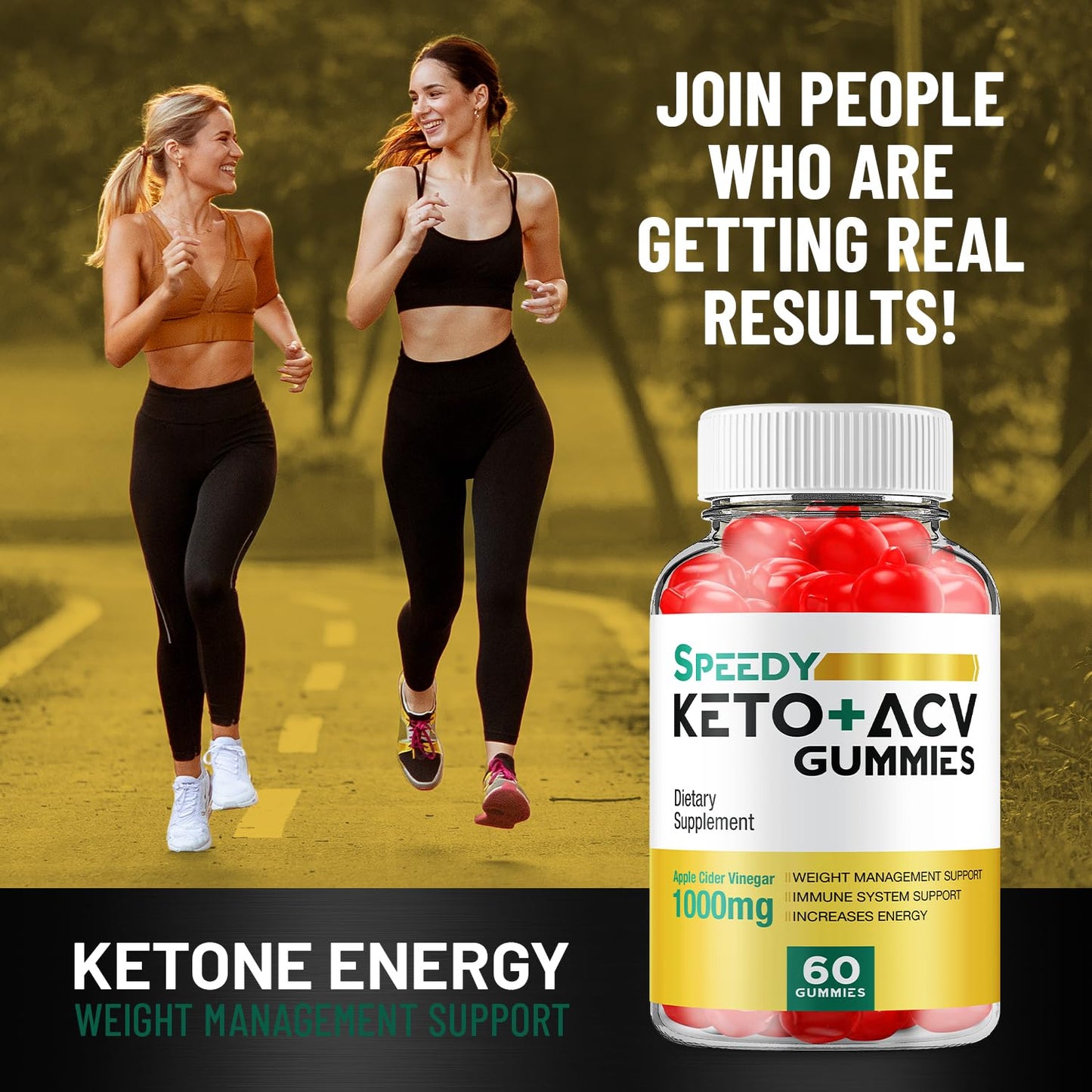 (5 Pack) Speedy Keto ACV Gummies - Advanced Formula Speedy Keto Plus ACV Gummies Apple Cider Vinegar Speedy ACV Dietary Supplement Men Women (300 Gummies)